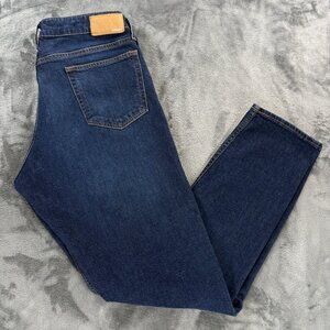 Bonobos Athletic Fit Jeans Mens 34x34 Dark Wash Stretch Denim